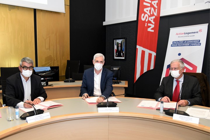 Signature de la convention immobilière avec Action Logement le mercredi 15 décembre 2021