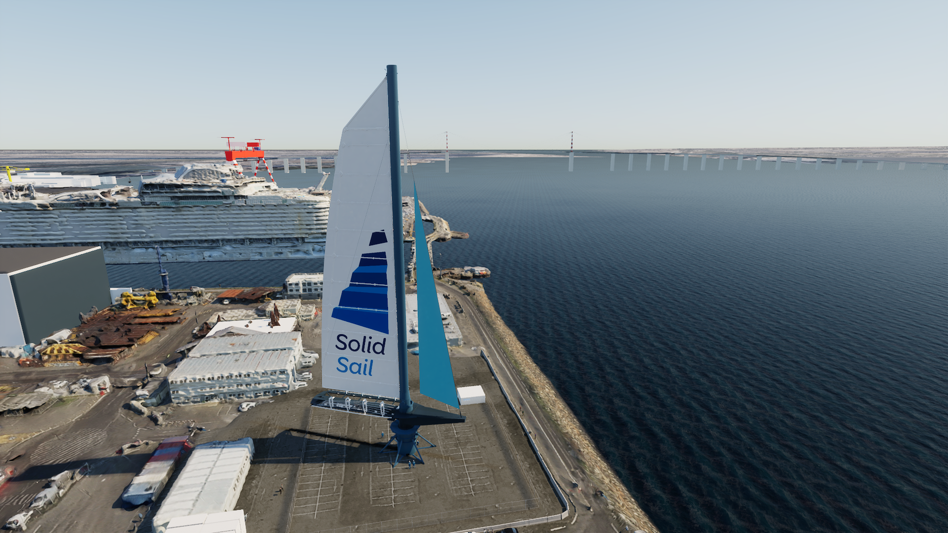 Projet Solidsail des Chantiers de l'Atlantique