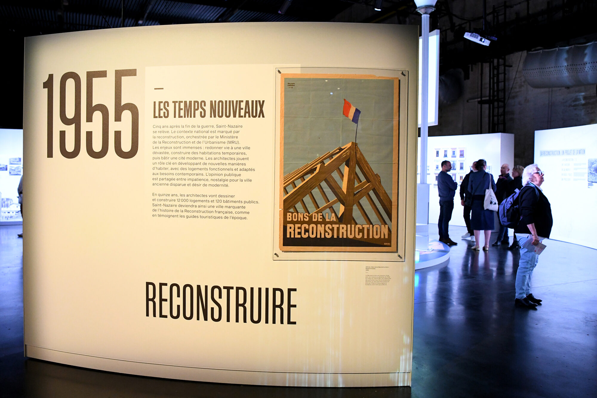 "La Ville Réinventée 1945-1955-2025" - Copyright : Christian Robert / Ville de Saint-Nazaire