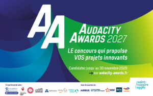 Audacity awards 2027. Le concours qui propulse vos projets innovants. Candidatez jusqu'au 30 novembre 2026 sur audacity-awards.fr